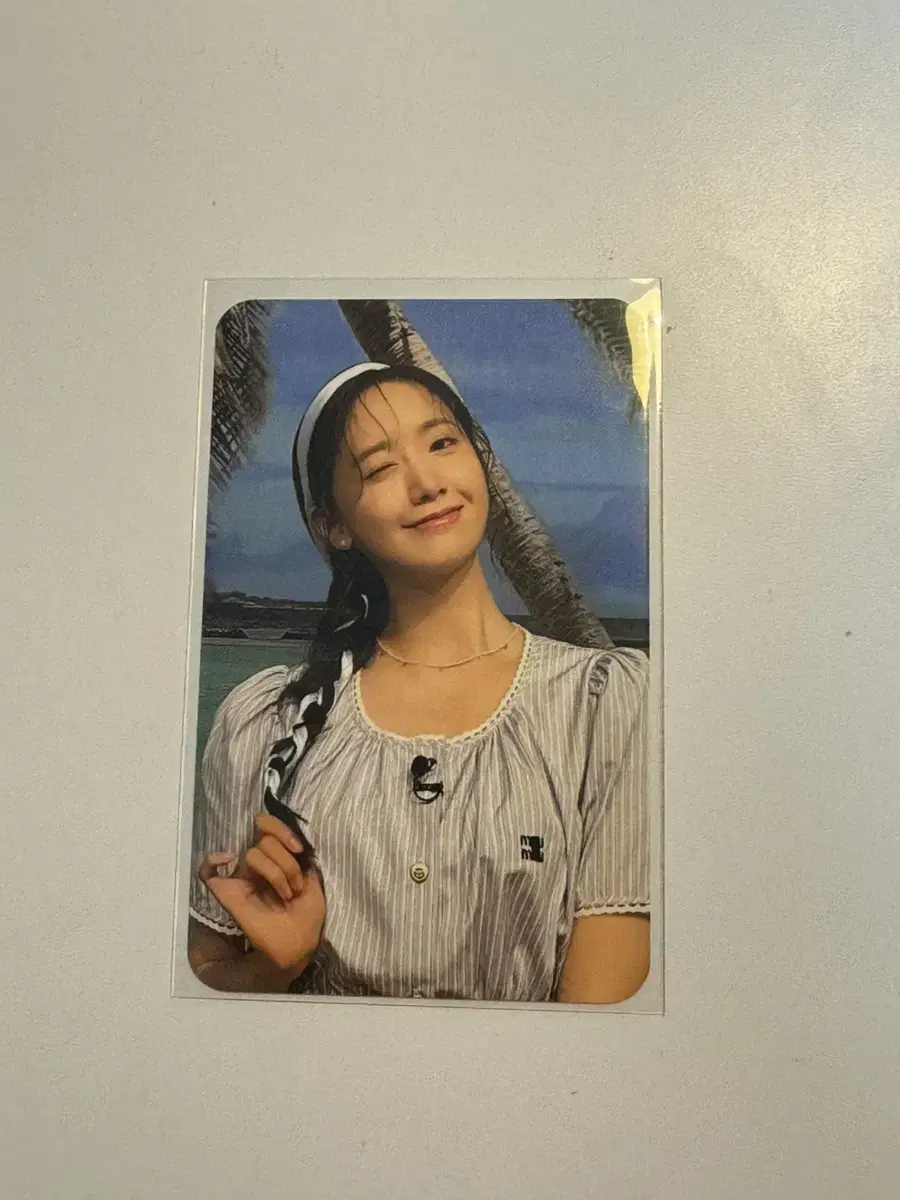 Girls Generation yoona Forever One Acrylic Stand 15th Anniversary unreleased photocard wts