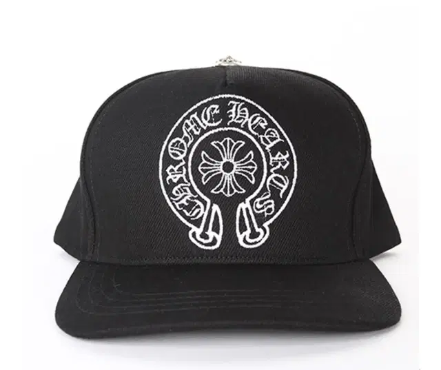 Chrome Hearts Horseshoe Logo Fitted Cap