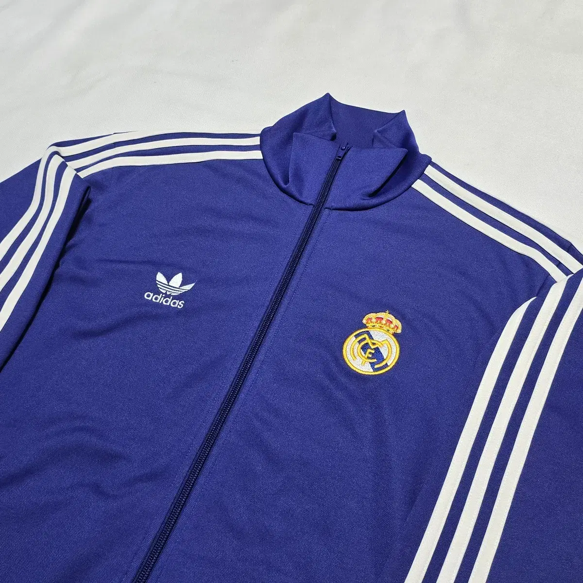 M 00s Adidas Real Madrid Purple Track Top