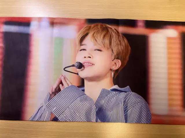 방탄 지민 반사슬로건 판매합니당 비공굿 슬로건