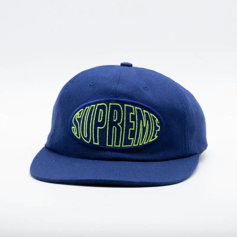 SUPREME WARP 6 PANELBLUE HAT