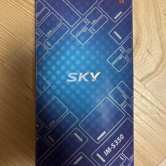 SK텔레텍 SKY IM-S350 골드 박스폰 개봉 새제품