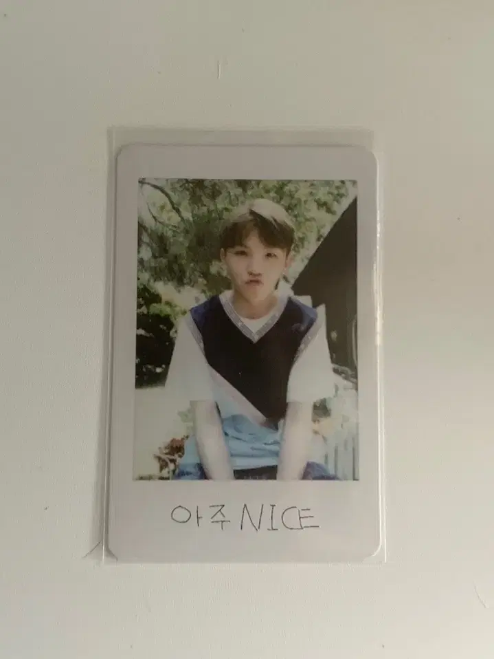 Seventeen Very Nice woozi polaroid