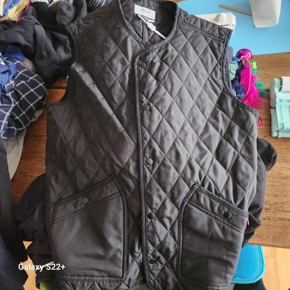 Espionage quilted vest M pairs