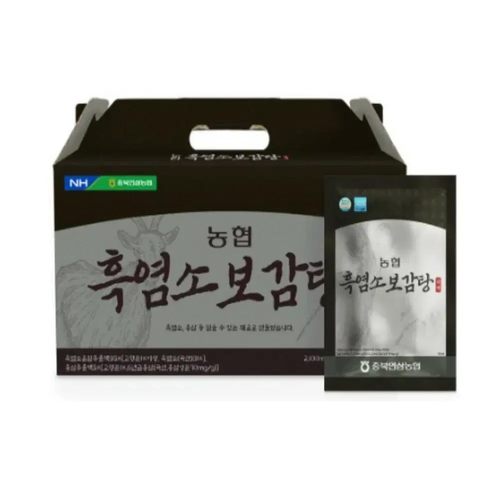 충북인삼농협 흑염소 보감탕 70ml  X 30포