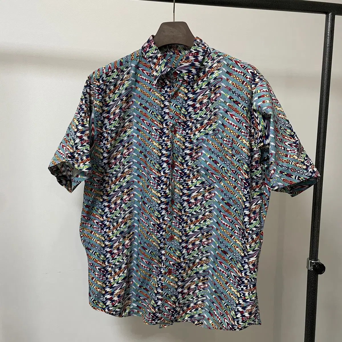 (XL) Missoni mare 미쏘니 마레 비치웨어 패턴 반팔셔츠