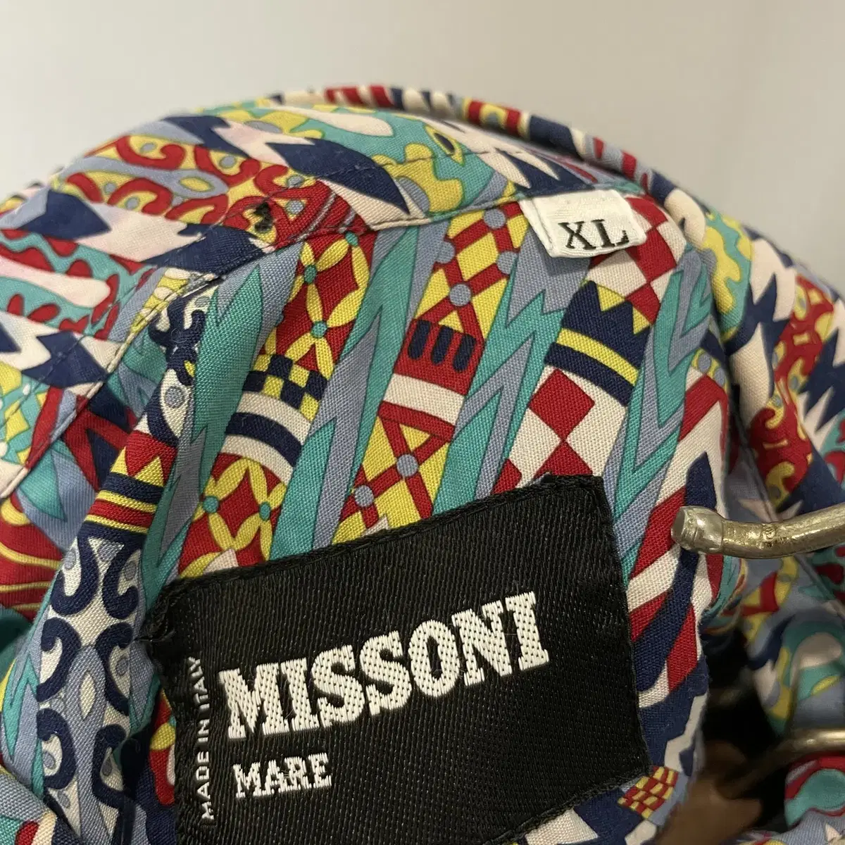 (XL) Missoni mare 미쏘니 마레 비치웨어 패턴 반팔셔츠