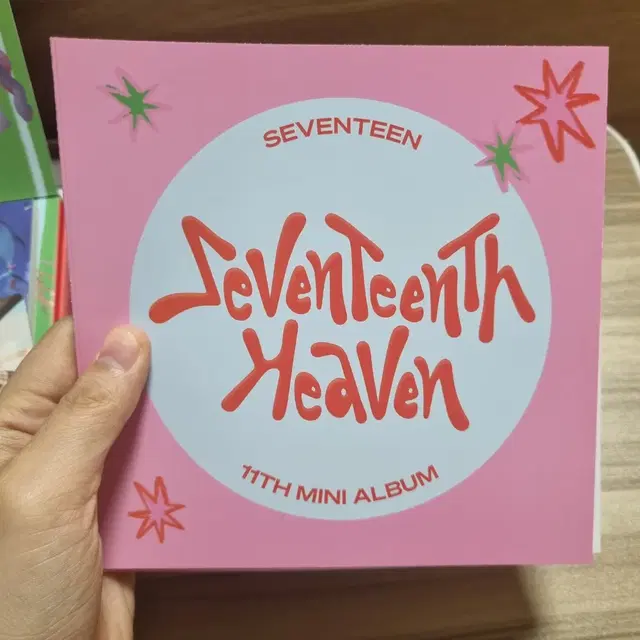 스티커 미카 원우 세븐틴 HEAVEN PM 2:14 Ver 양도