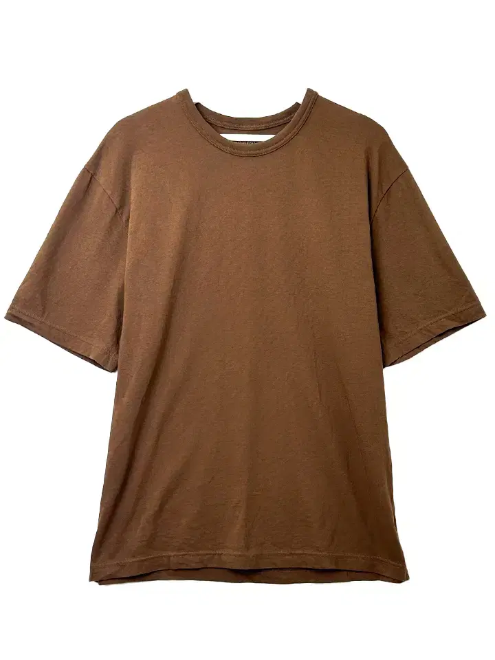 100 Gentleman's Plain Vahn Short Sleeve Tee Brown