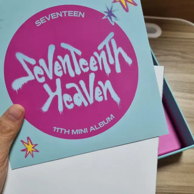 스티커 도겸 미카 정한 세븐틴 HEAVEN  AM 5:26 Ver 양도