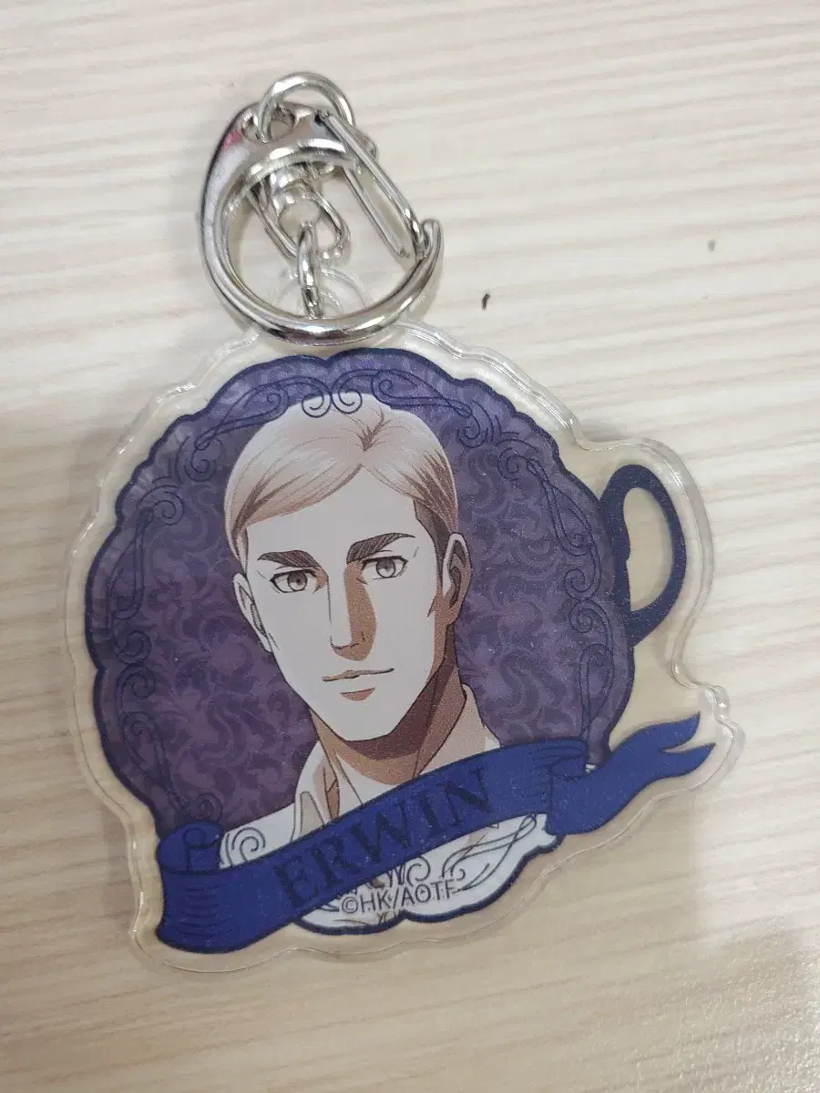 Attack on Titan's Elvin acrylic keyring