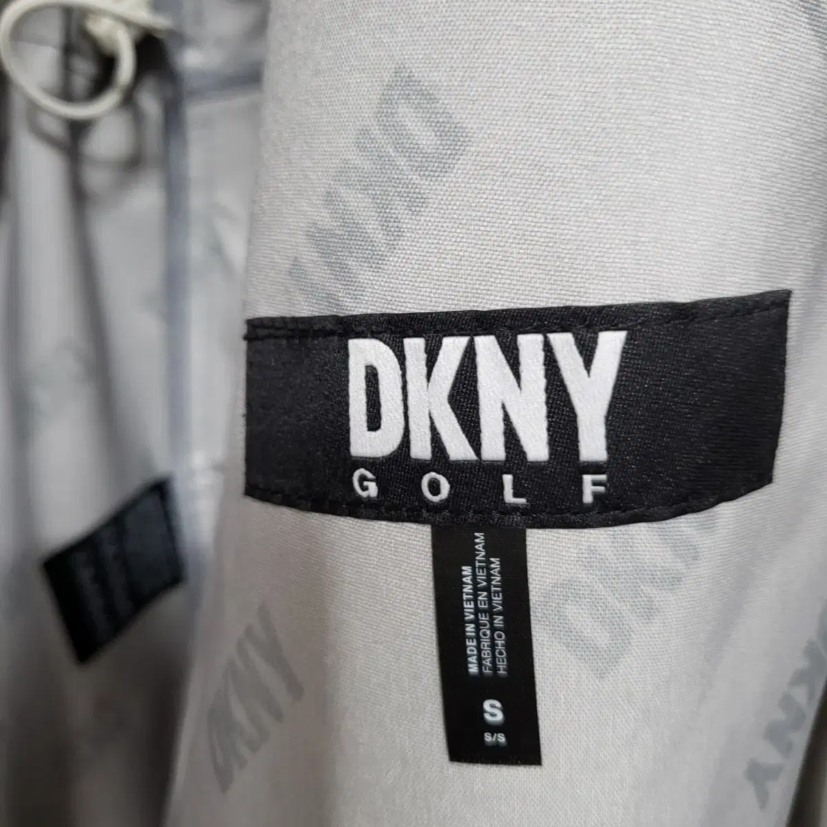 미사용 dkny  골프 레인코트 S