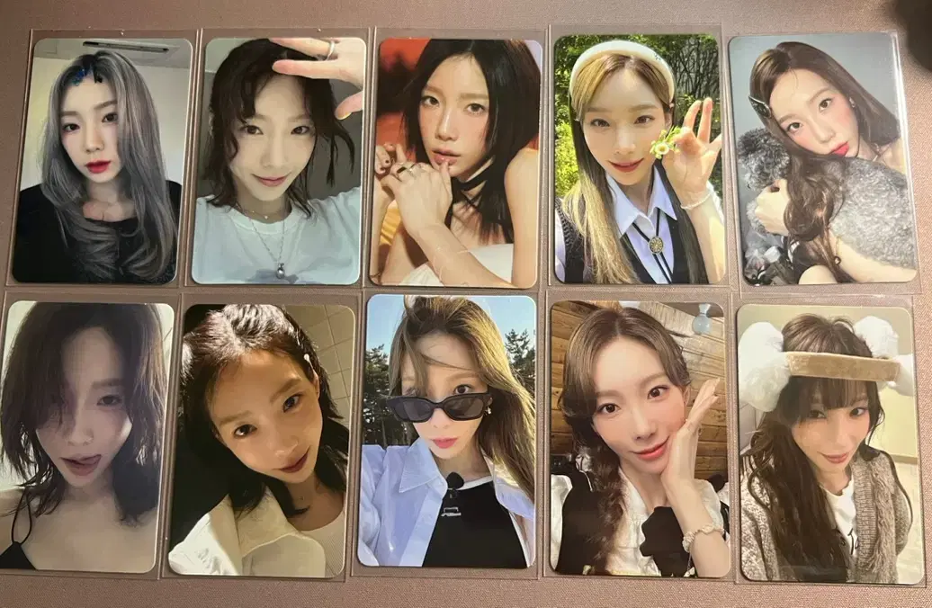 Girls Generation taeyeon concert photocard