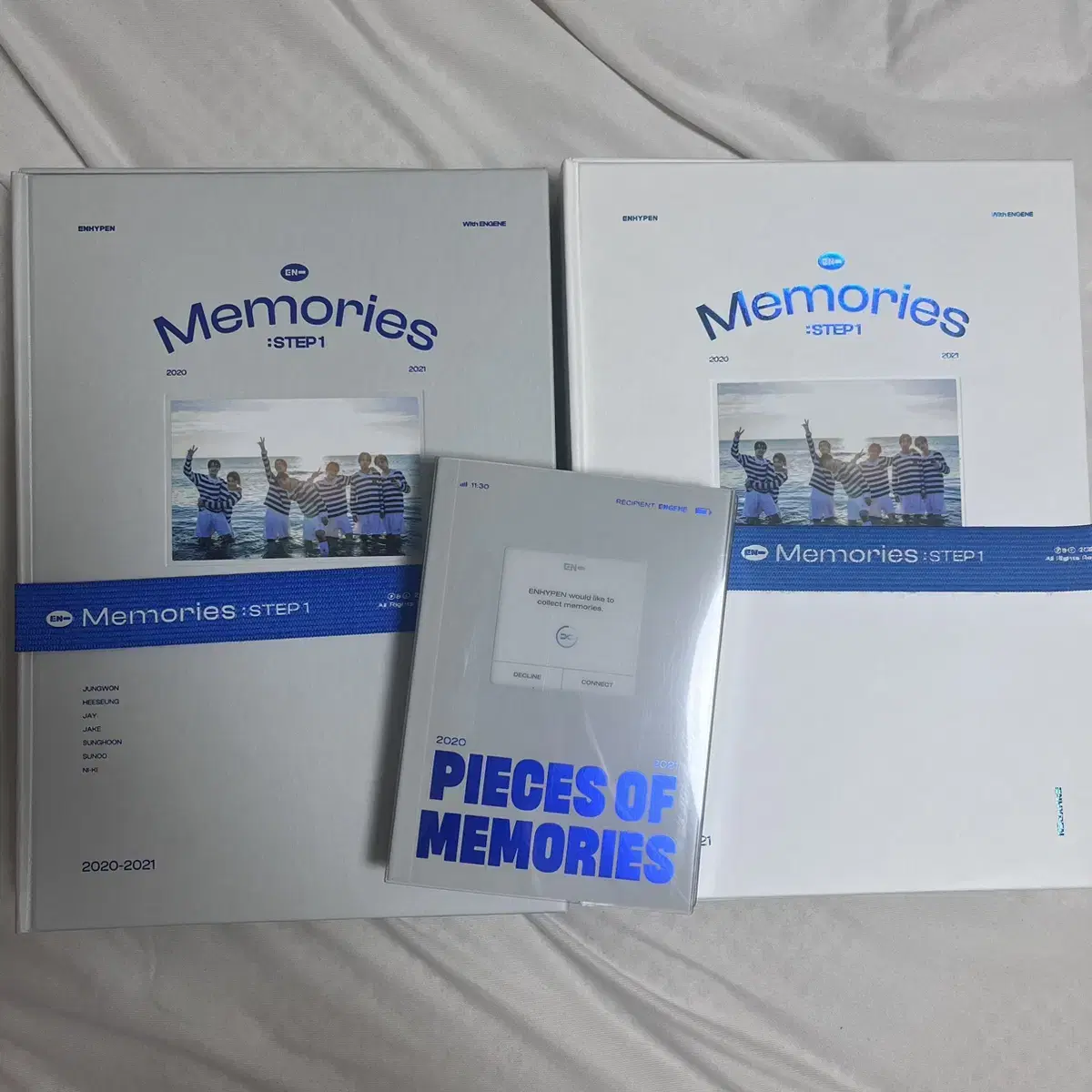 엔하이픈 메모리즈 dvd 디지털코드 포토북