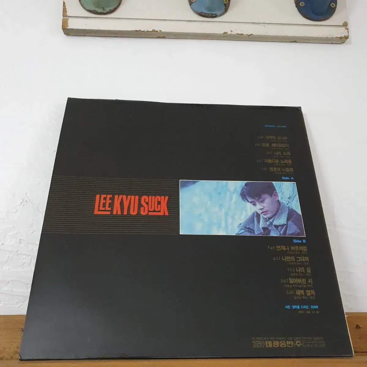 이규석 1집 LP  1988    기차와소나무