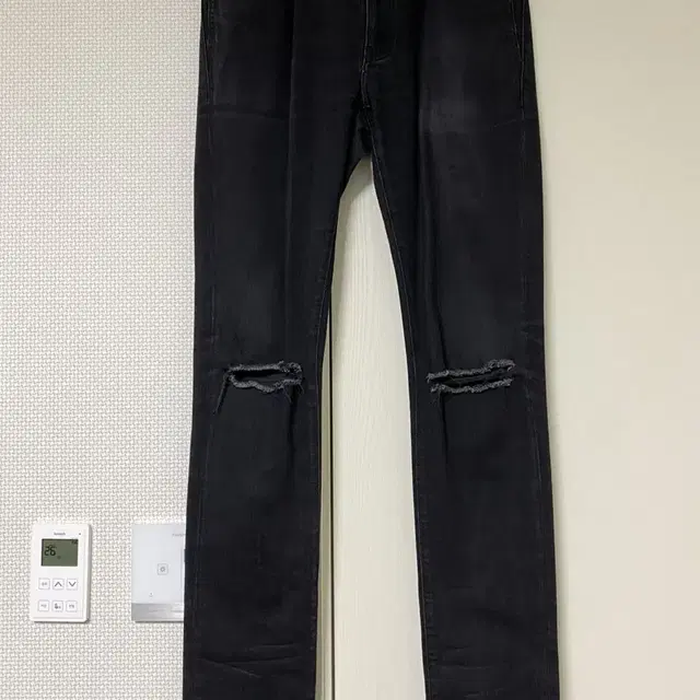 saint laurent cut trousers jeans