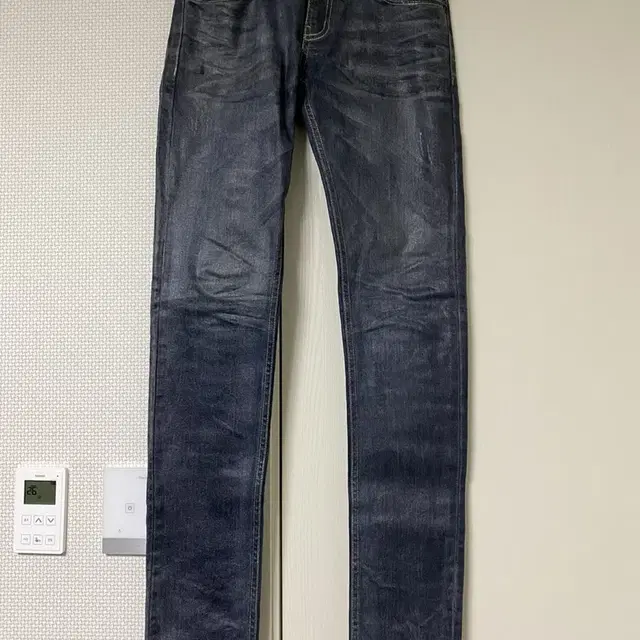 wax coated jeans