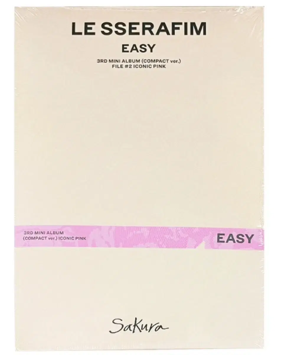 르세라핌 사쿠라 EASY COMPACT