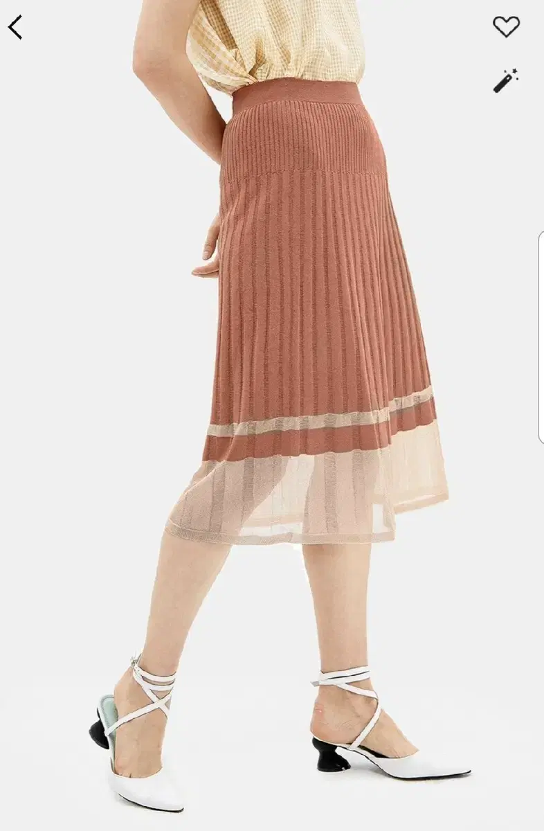 Hanseom SJSJ Liv Point Knit Skirt yeoreum Knit Skirt Ribbed Long Skirt