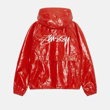 Stussy Beach Shell Coated Ripstop Red | 브랜드 중고거래 플랫폼