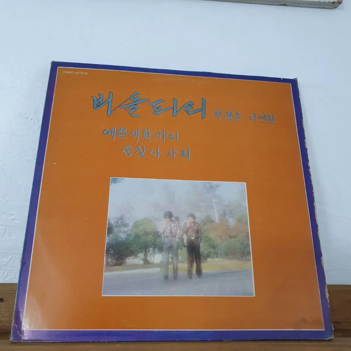 버들피리 (박장순.이연원) LP  1980  꿈찾아가리   눈이큰아이