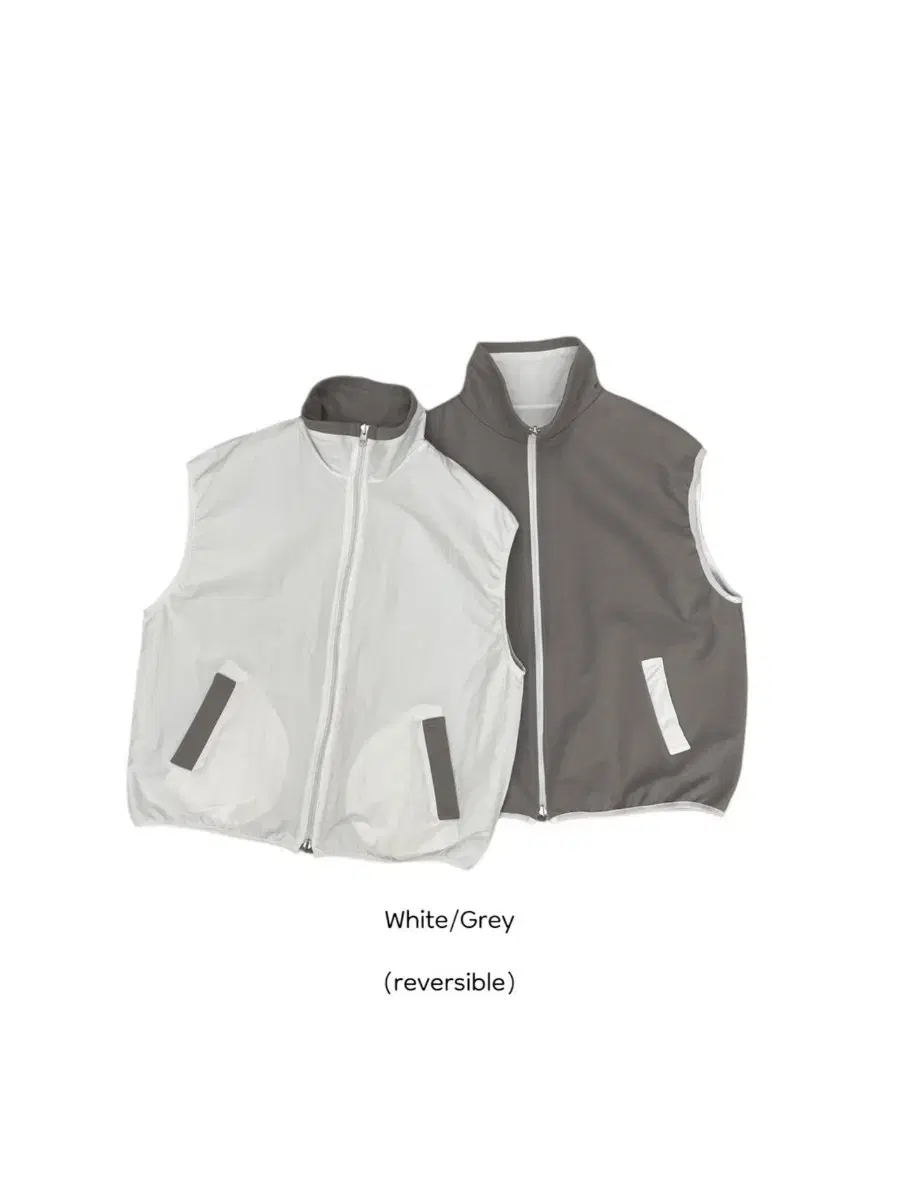 Free Shipping Reversible Colorblocked Men's Vest with Two Sides