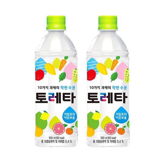 무료배송-토레타 500ml 24펫 저칼로리 이온음료