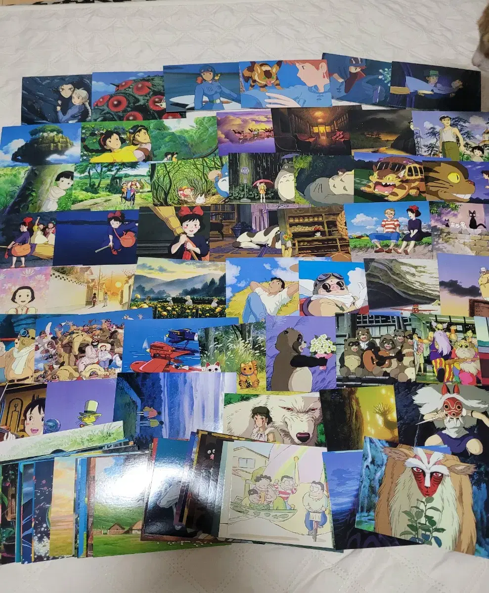 Ghibli postcard bulk sells (Totoro, Kiki, Howl, Sen and Chihiro, etc.)