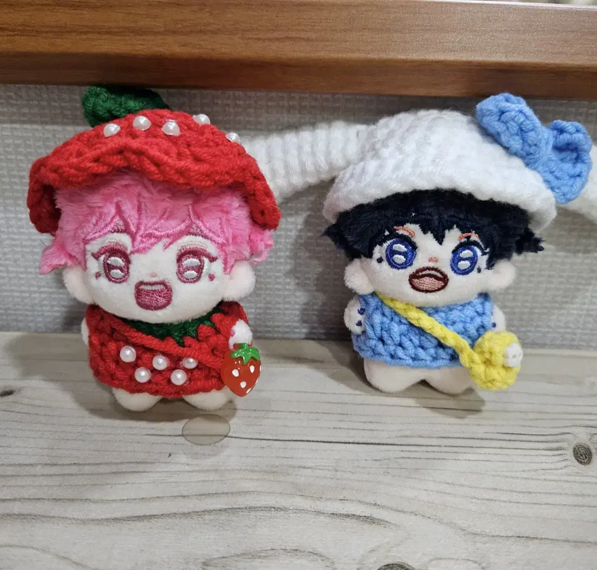 Straykids 5 centimeters doll clothes Felix the crocheted ogre