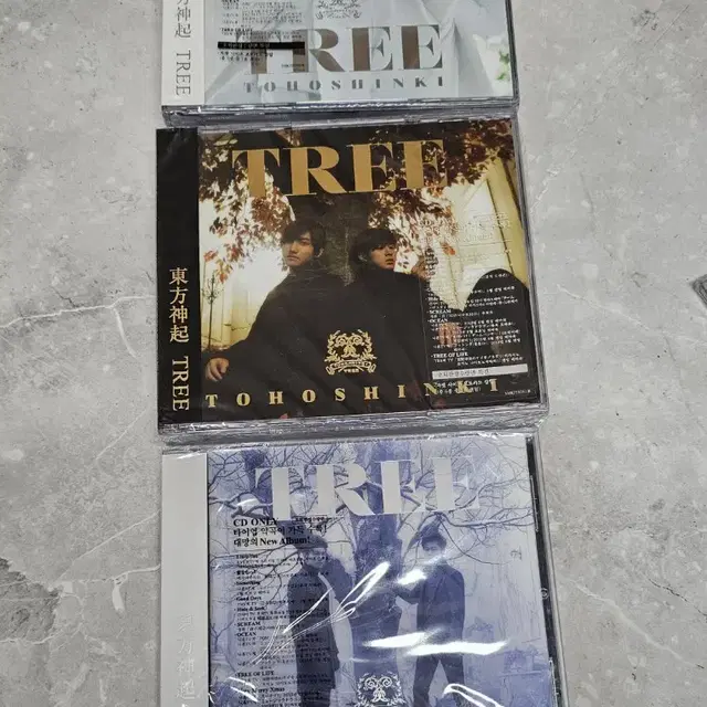 동방신기 일본 TREE 초회한정A/B/CD only 라센반 홍보용 미개봉