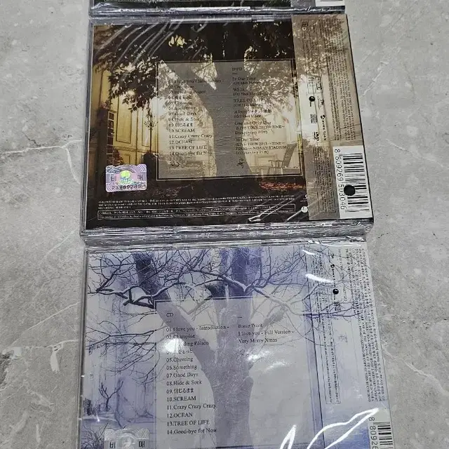 동방신기 일본 TREE 초회한정A/B/CD only 라센반 홍보용 미개봉