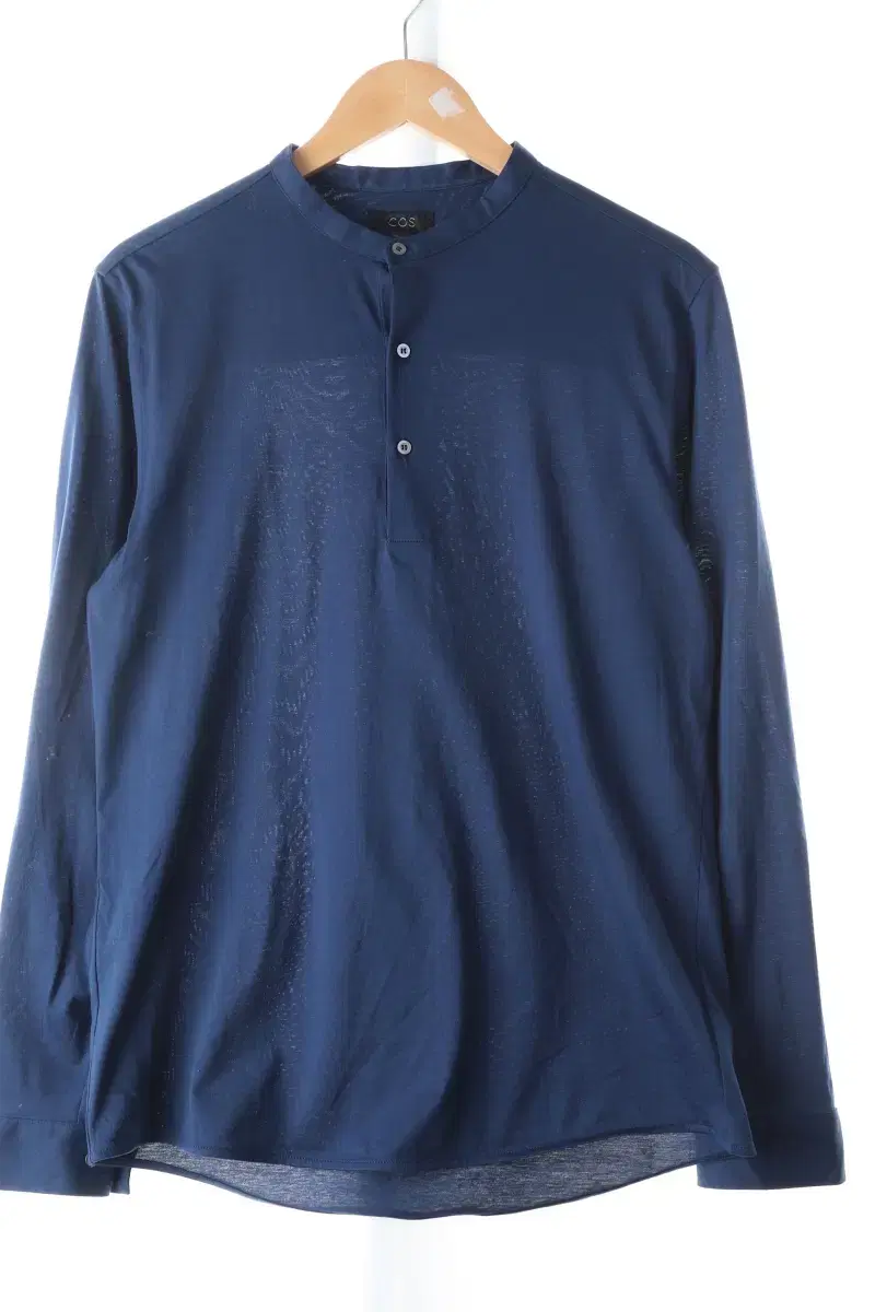 (M) Course Shirt Navy Plain Solid Limited Edition-C426