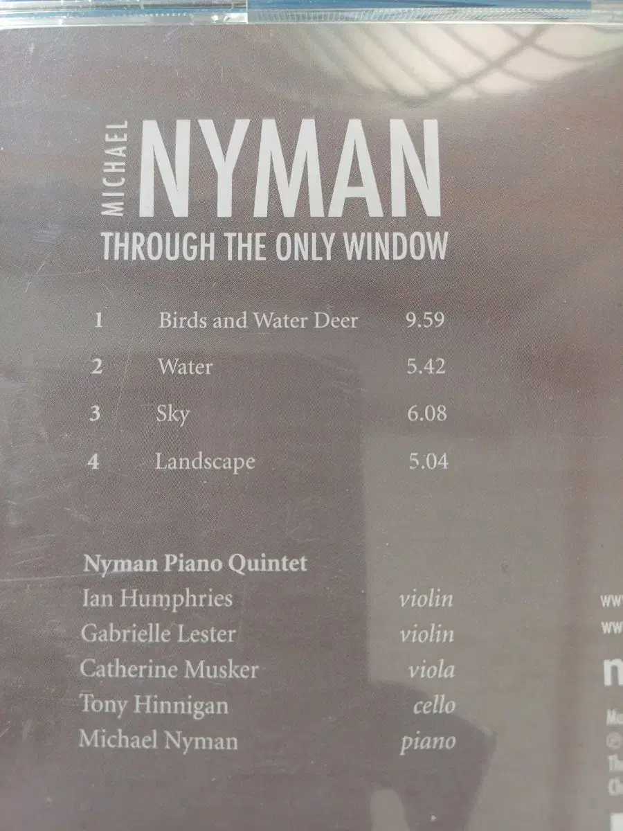 NYMAN  음반CD