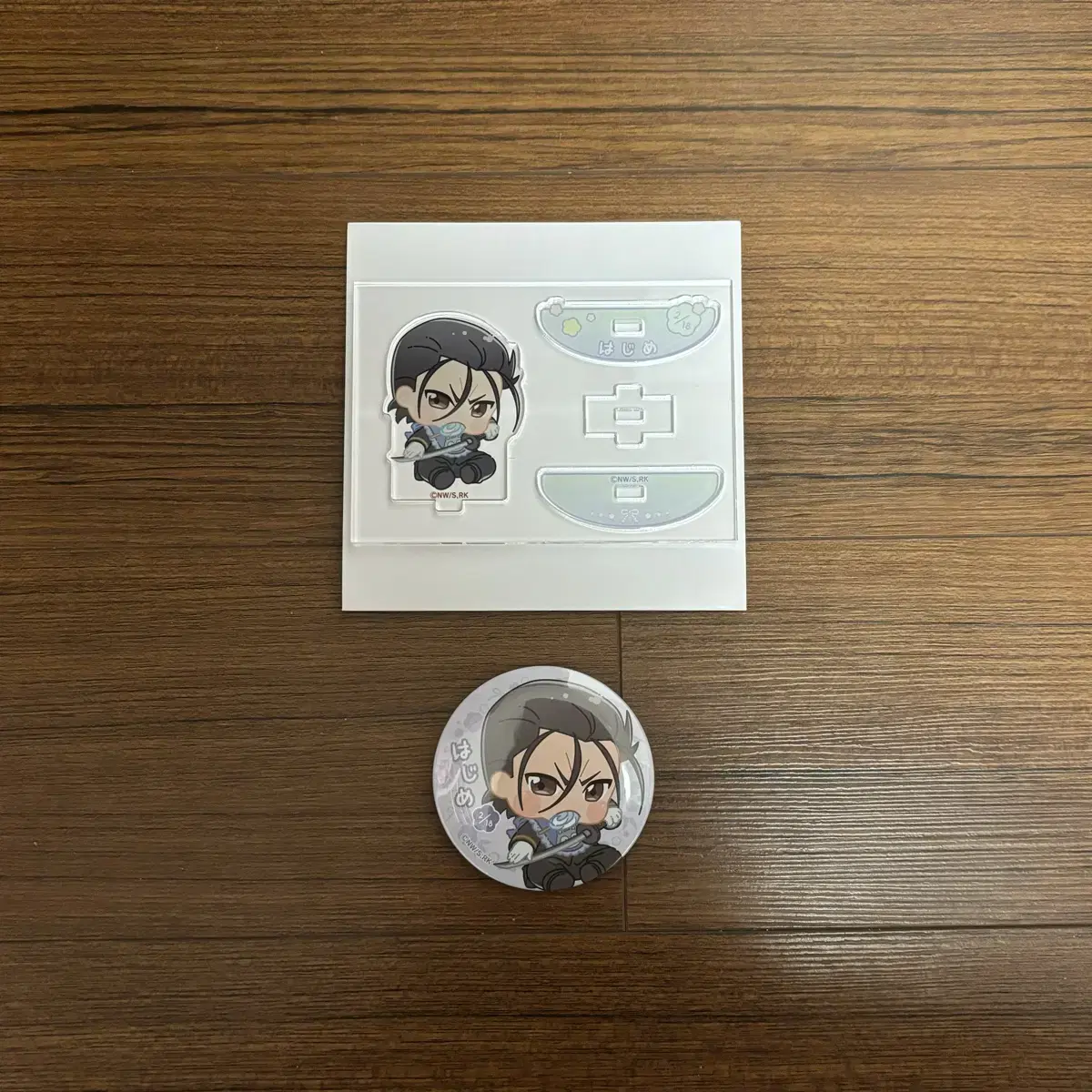 Wind Swordsman Saito Hajime Babu Kyara Can Badge Goods