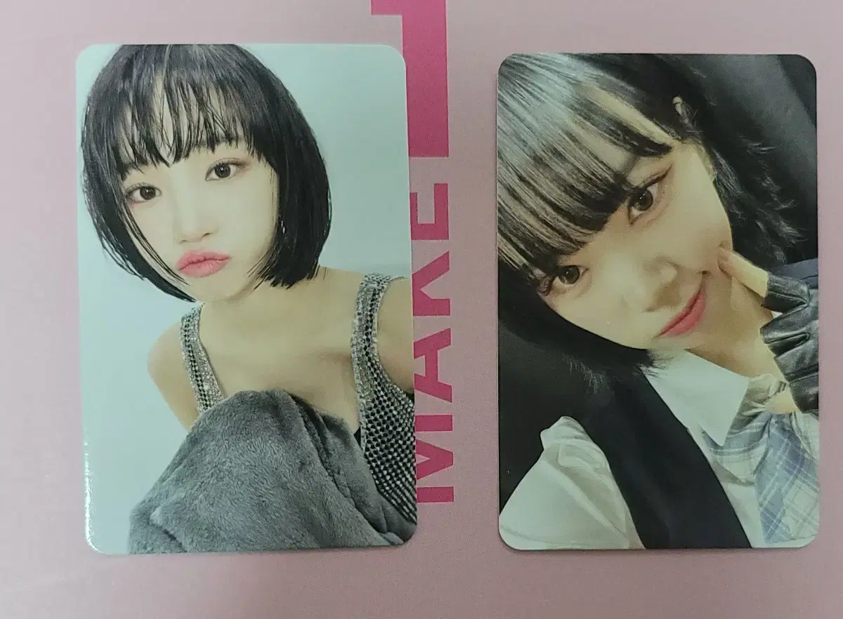 Le sserafim onda on off photocard chaewon wts