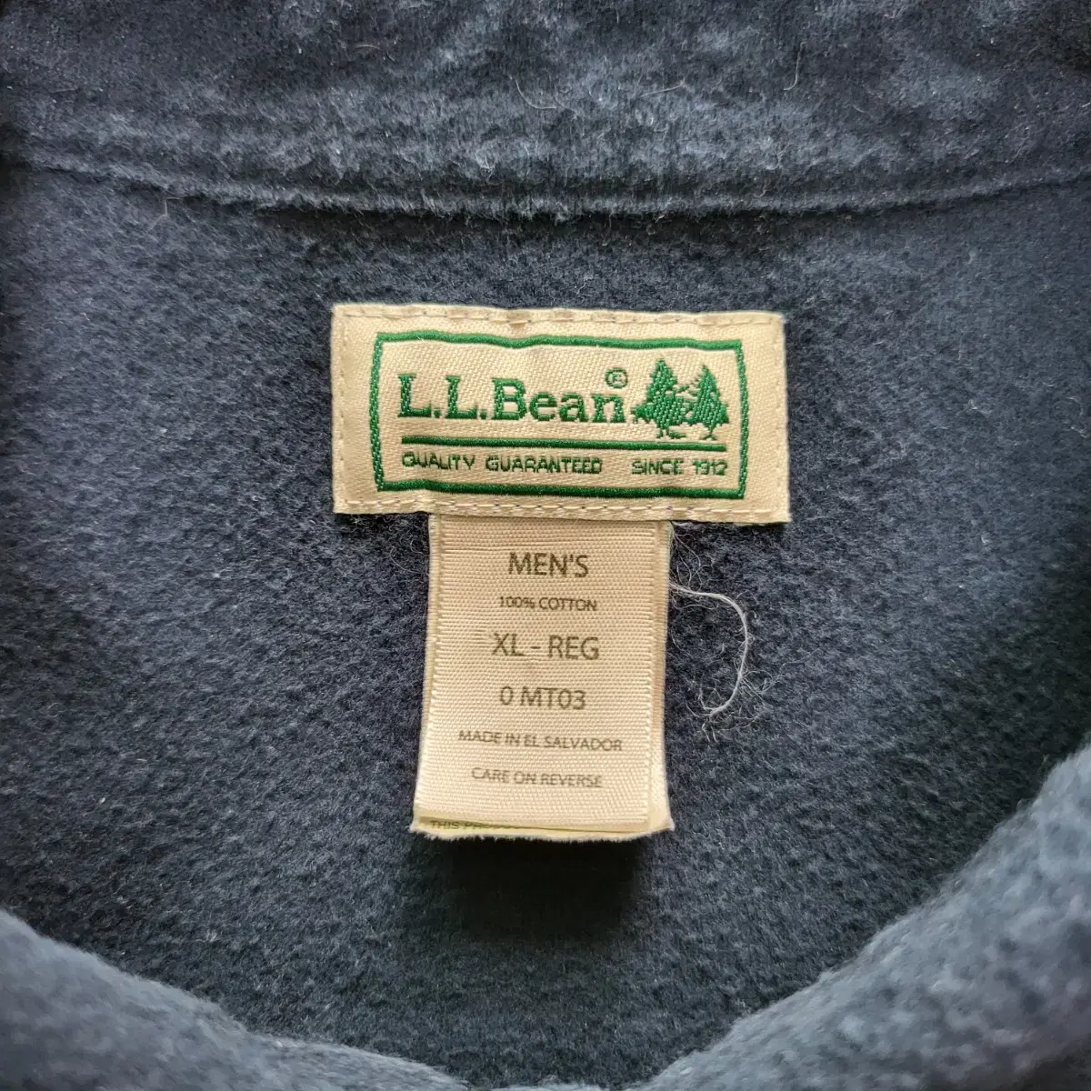 LLBEAN(엘엘빈) 프란넬셔츠 XL