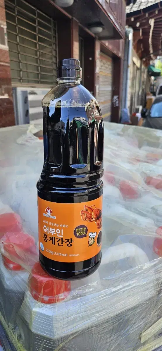 편스토랑 볶음밥용 진조미 순창마을 홍게엑기스 홍게간장 600ml, 1개