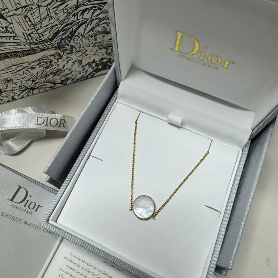 Dior 18k 목걸이