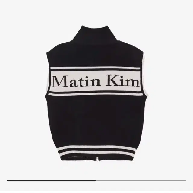 Matin Kim Knit Vest black