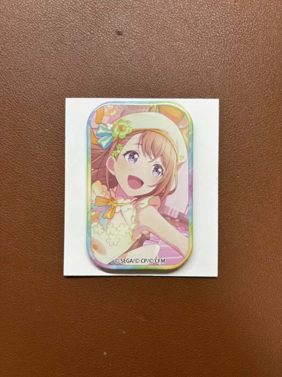 Fuseka Hanasato Minori Dream Place Gakufu Square Can Badge