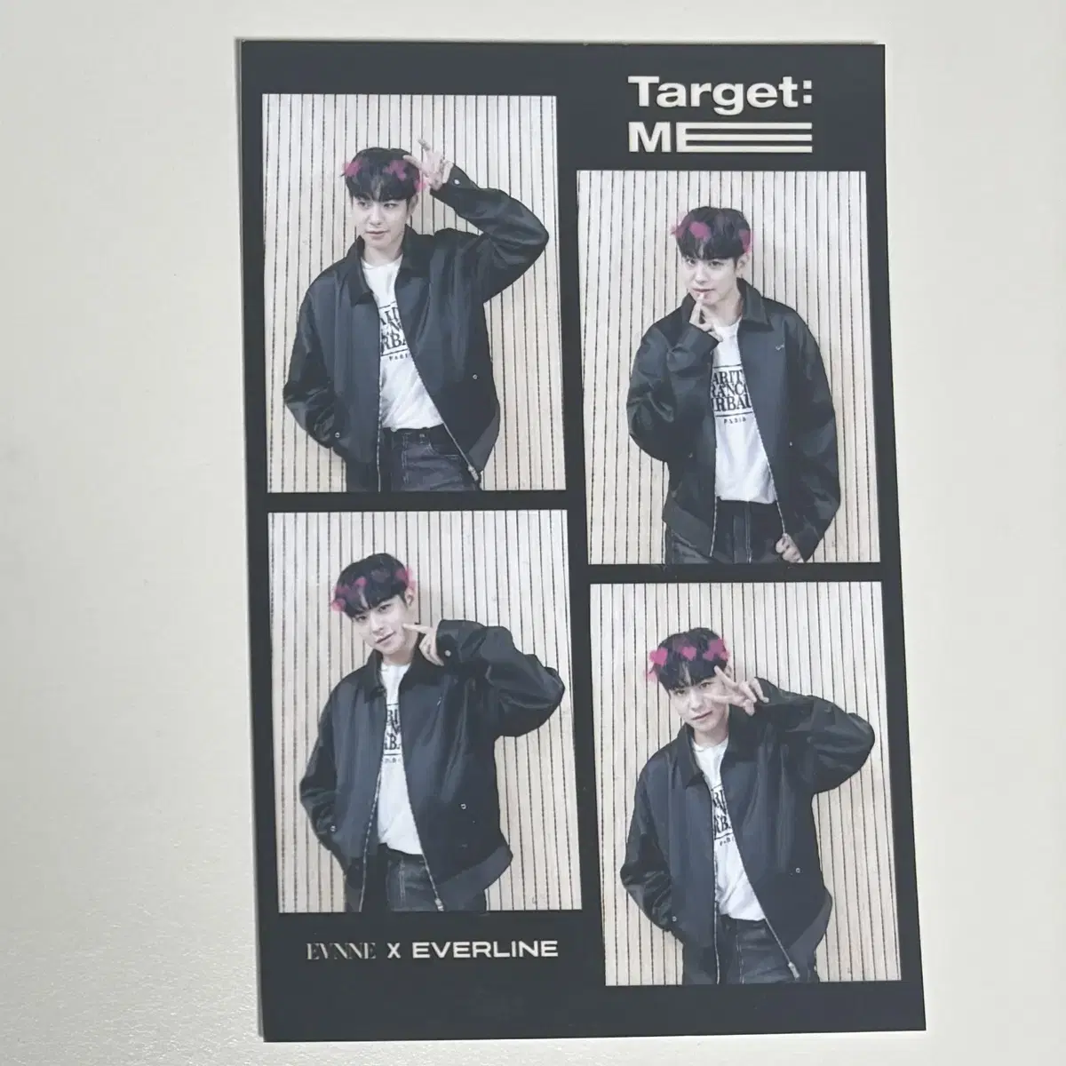 evnne keita everline luckydraw pop up 4 cut photo Photomatic 4-cut photo target me