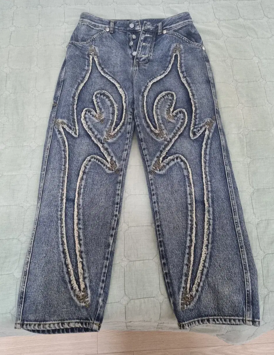 FrogClub Tribal Pants Light Blue 1 size