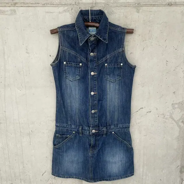 Vintage denim onepiece