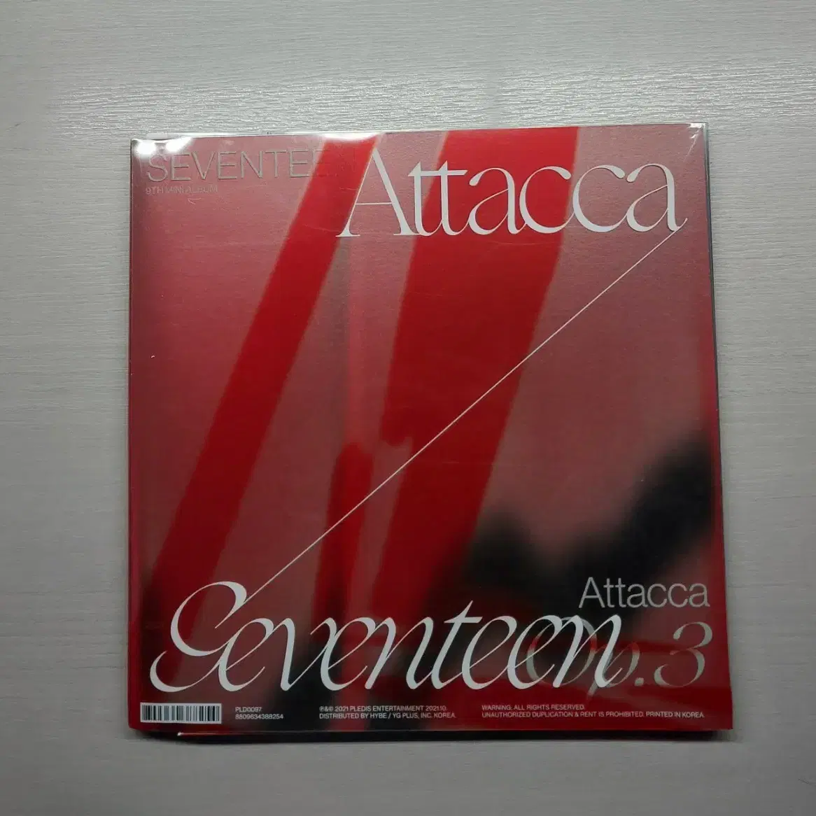 세븐틴 attaca 앨범(퍼포먼스팀)