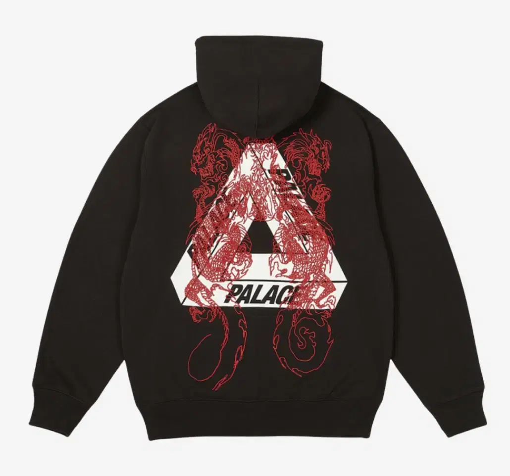 [XL] Pallas Tri-Dragon Hoodie Black