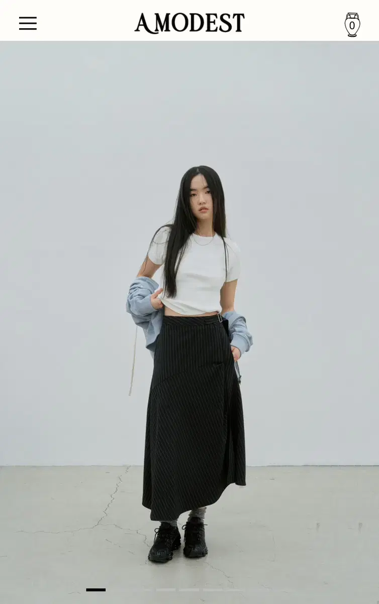 모데스트무드  Garcons Skirt