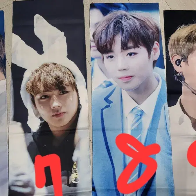 워너원 박지훈 배진영 라이관린 강다니엘 슬로건