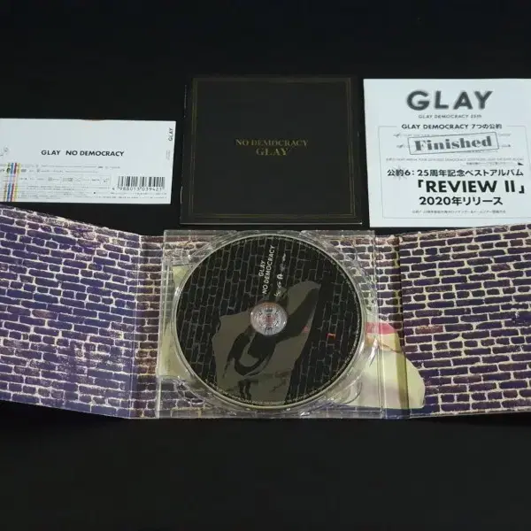 GLAY 글레이 16집 앨범 NO DEMOCRACY (CD+2DVD)