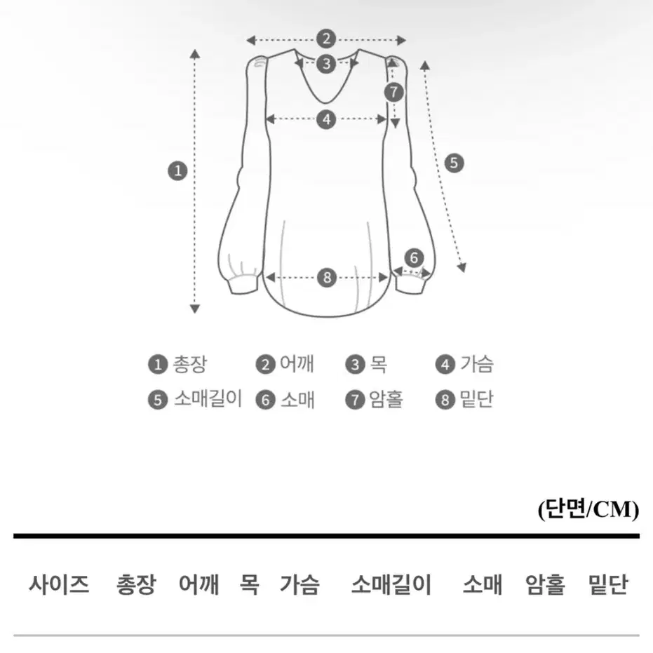 깃털 반팔 블라우스