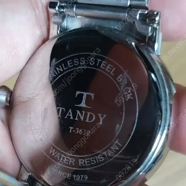 TANDY moon phase 탠디 문페이지 메탈시계